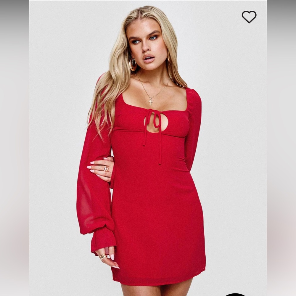 Princess Polly Red Mini Dress